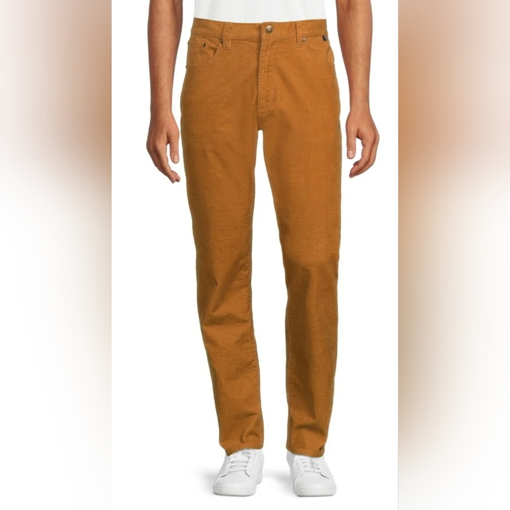Tony Hawk NWT Mens 38 Corduroy Pants Stretch 5-Pocket Jeans